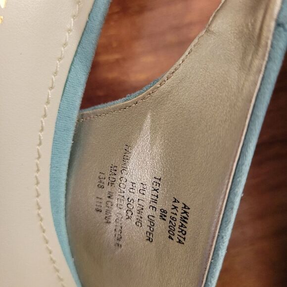 BRAND NEW ANNE KLEIN ESPADRILLE WEDGE SUEDE FLAT PUMP - Picture 4 of 16